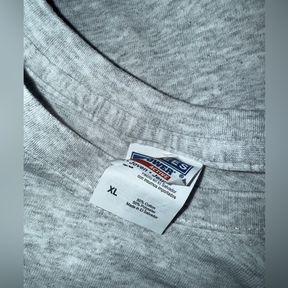 Jerzees Gray Kids Tee - Just a Girl Who Loves Pigs - Picture 3 of 3